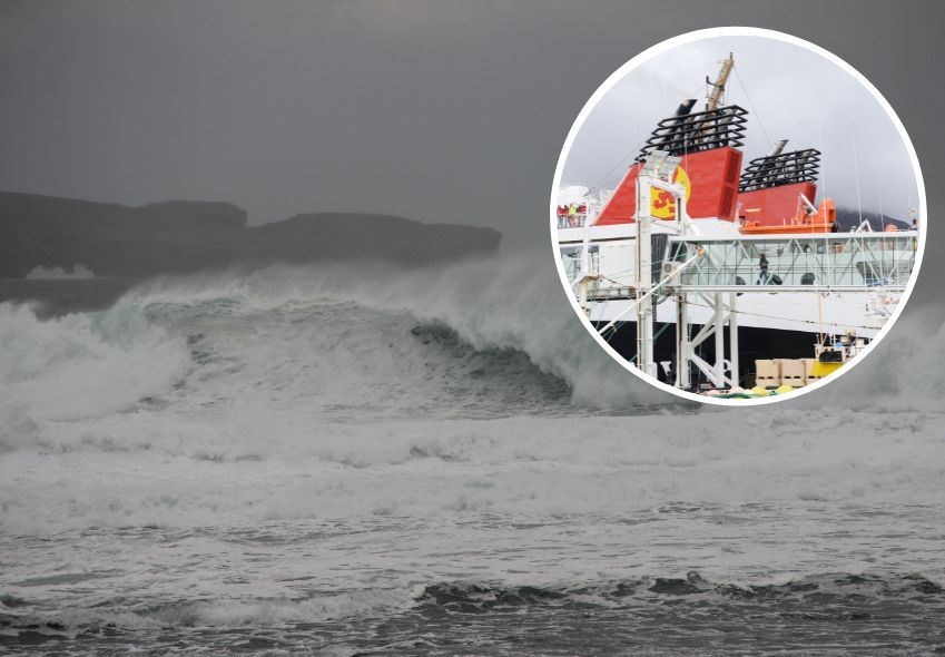 CalMac has warned that Storm Kathleen is likely to cause cancellations throughout Sunday and possibly into the start of next week.