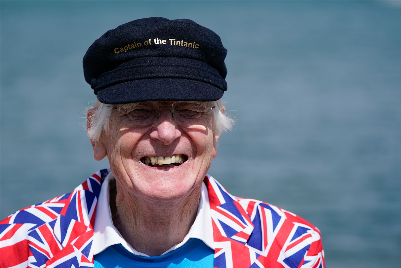 Michael Stanley, 81, known as ‘Major Mick’, before launching his new Tintanic charity challenge at Chichester Yacht Club (Andrew Matthews/PA)