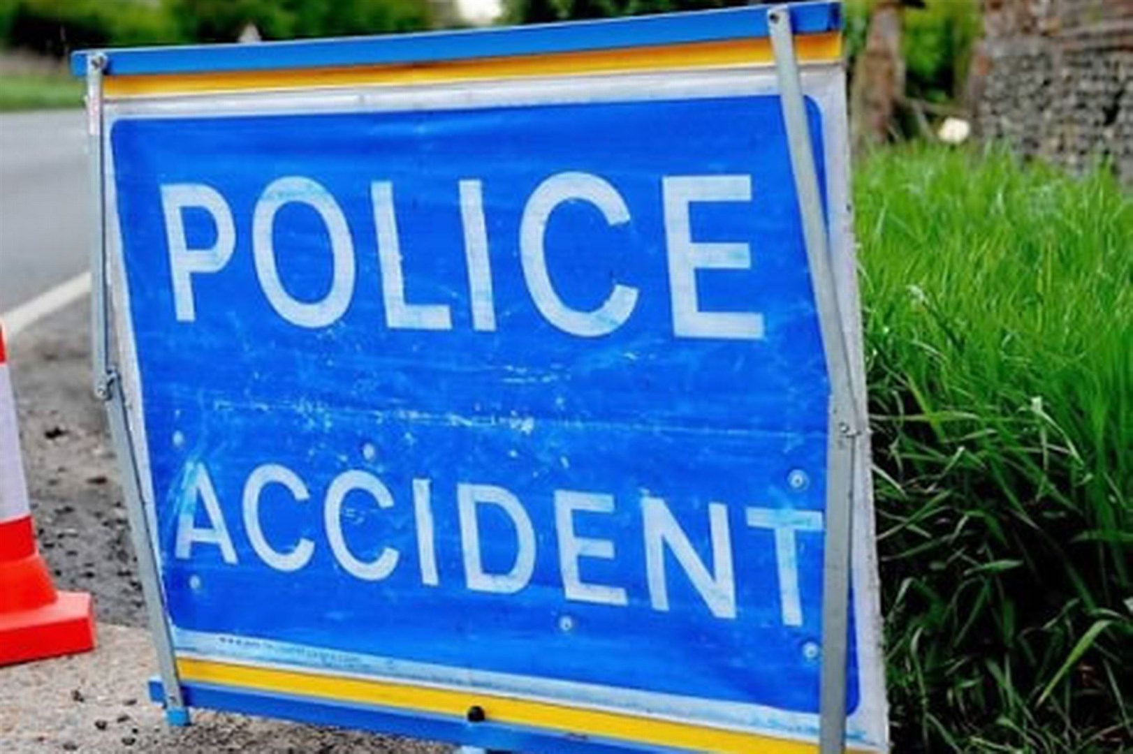 Part of the A9 is closed following a crash.