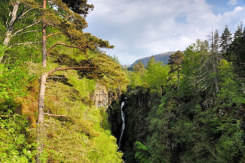 The Falls of Measach from the viewing platform in Corrieshalloch Gorge. The popular beauty spot is one of the trust's Ross-shire sites.