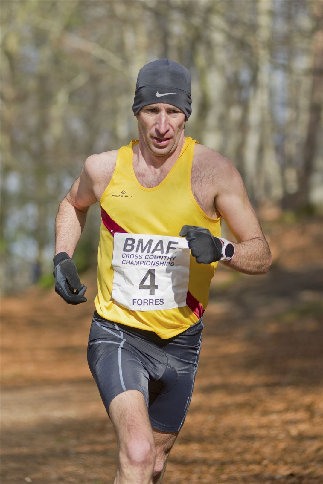 Donnie Macdonald looking to win the league with the Inverness Harriers.