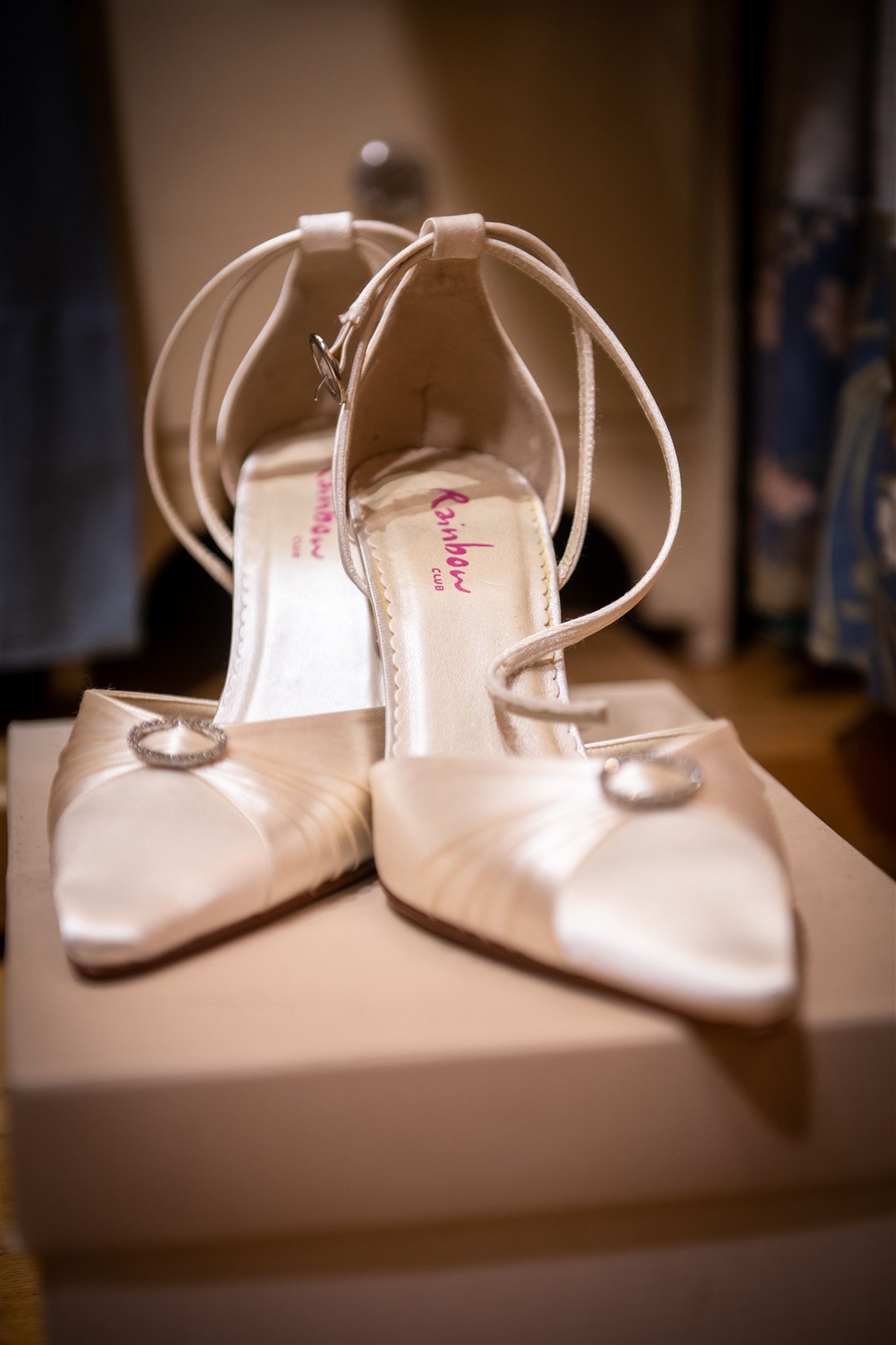 Wedding Day shoes. Picture: Callum Mackay.