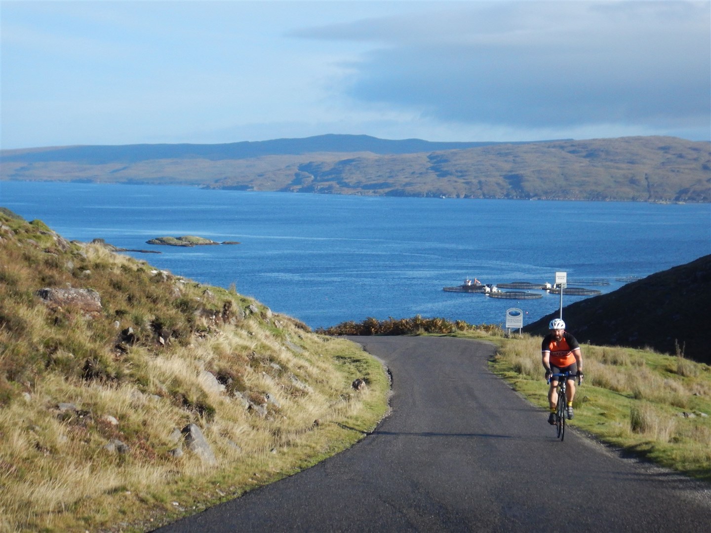 Cycling the North Coast 500. Picture: John Davidson