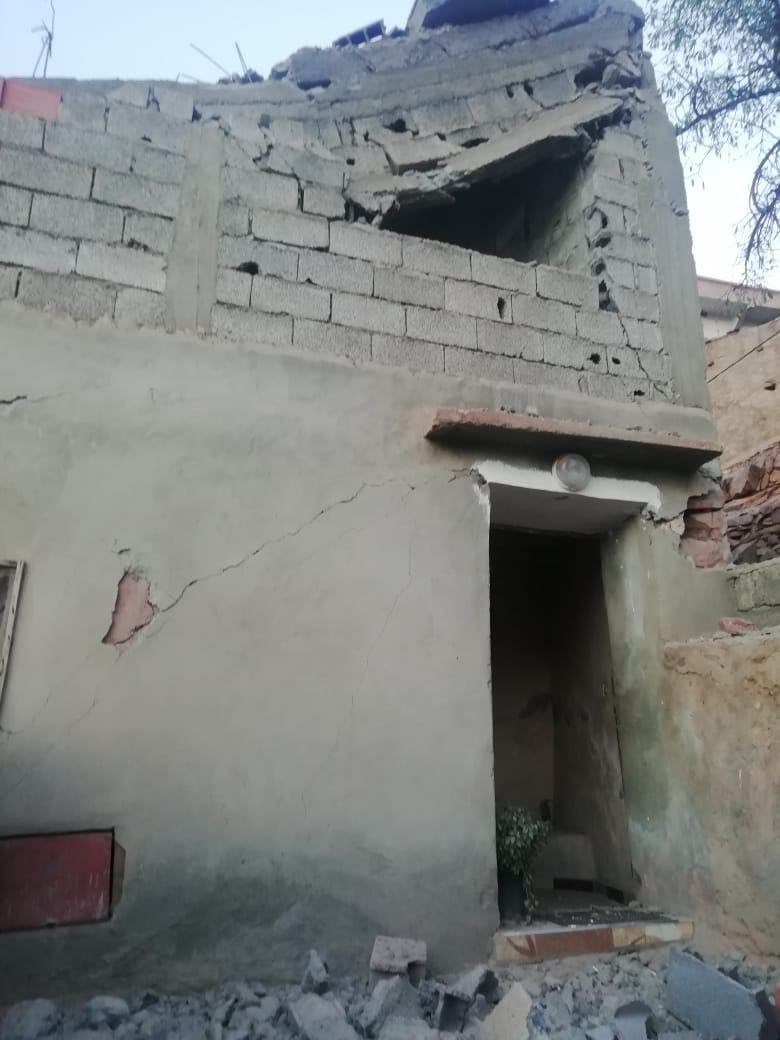 The deadly earthquake in Morocco has damaged buildings across the Talat N’Yaaqoub region (Jamila Bamsaoud)