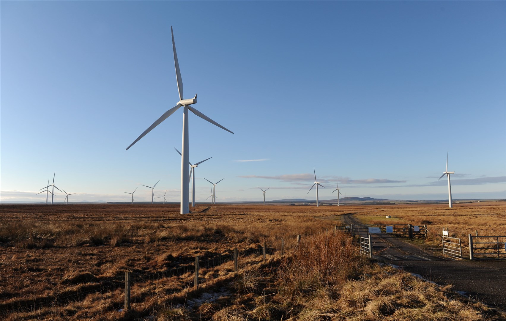A Highland wind farm.