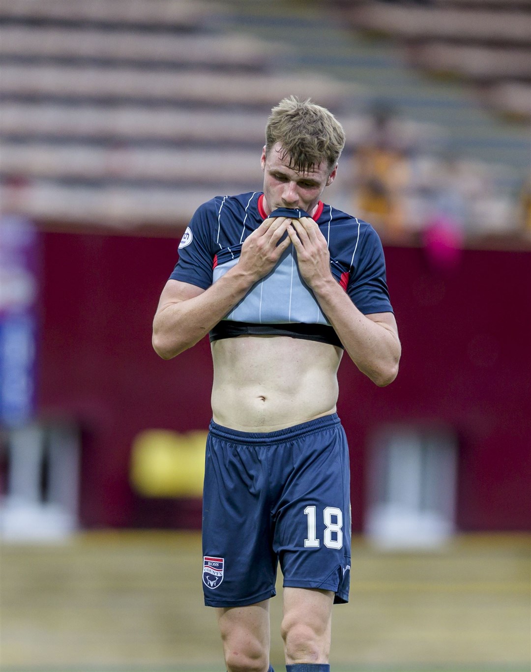Ross County didn't begin to play as well as they could have in a losing effort at Dundee United. Picture: Kenny Ramsay