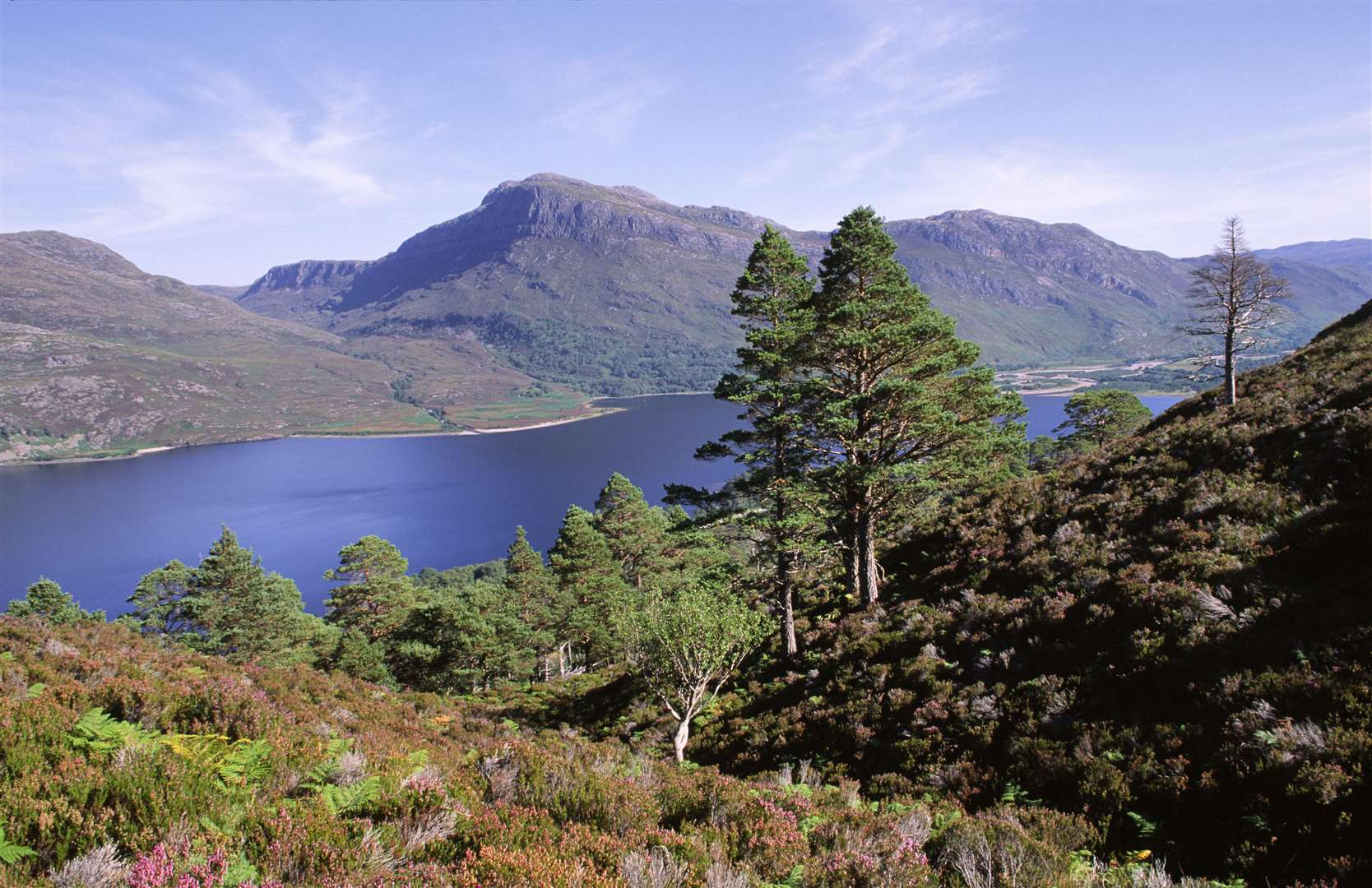 Two Lochs Radio covers a wide area including the community around Loch Maree. ©Lorne Gill/SNH