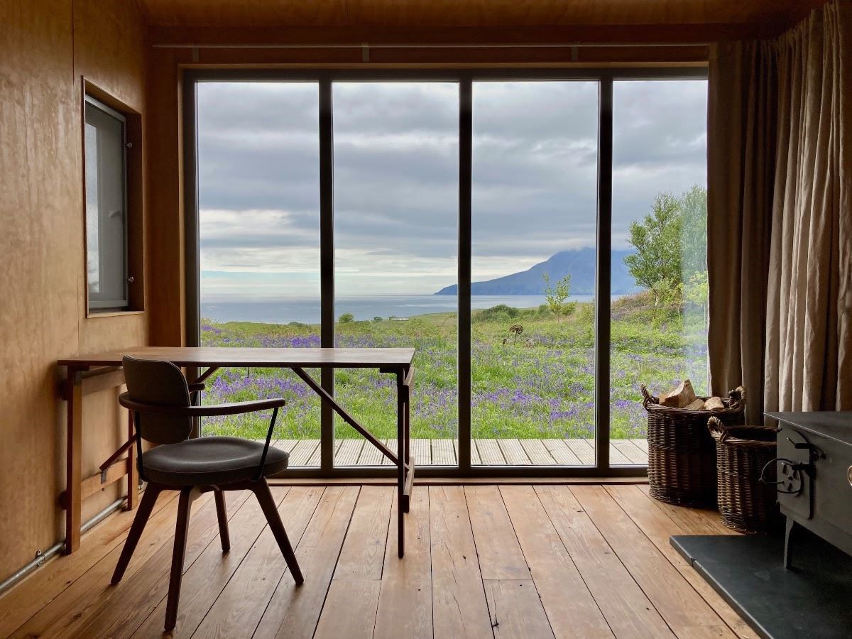 The bothy retreat that a lucky supporter could enjoy a stay in.