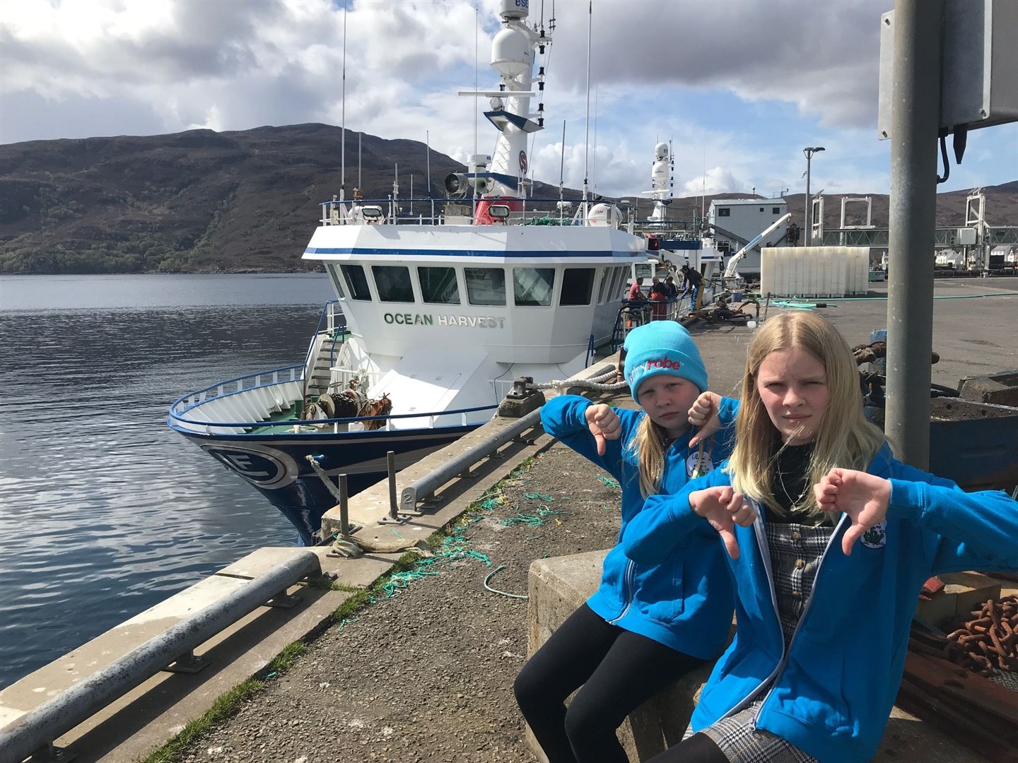 Ullapool Sea Savers were unimpressed with the turn of events but secured a sincere apology from the skipper of the Ocean Harvester who has invited them aboard when it is safe to do so.