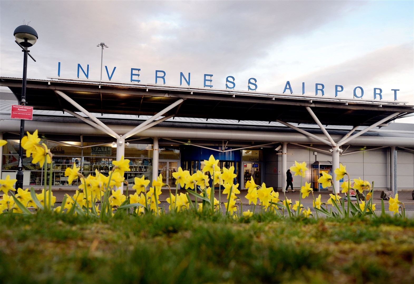 Inverness Airport Spring locator.Picture: SPP. Image No. ..