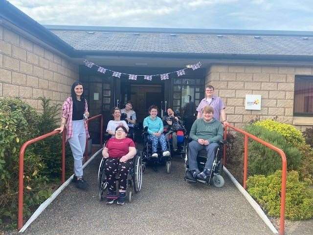The staff and residents of Leonard Cheshire House in Inverness will benefit from the donation from the Yorkshire Building Society Charitable Foundation.