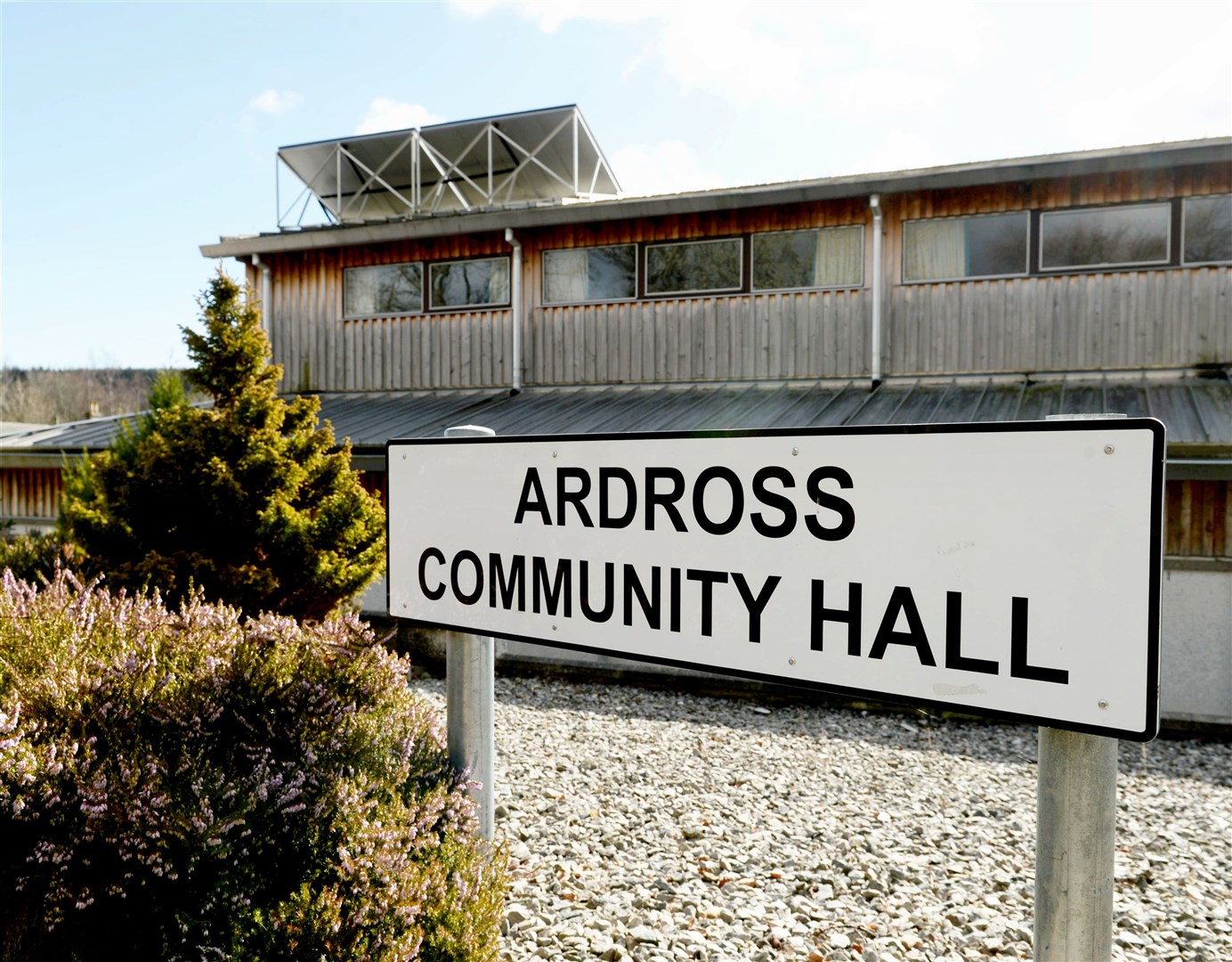 The drop-in will be held at Ardorss Community Hall. Picture: James Mackenzie.