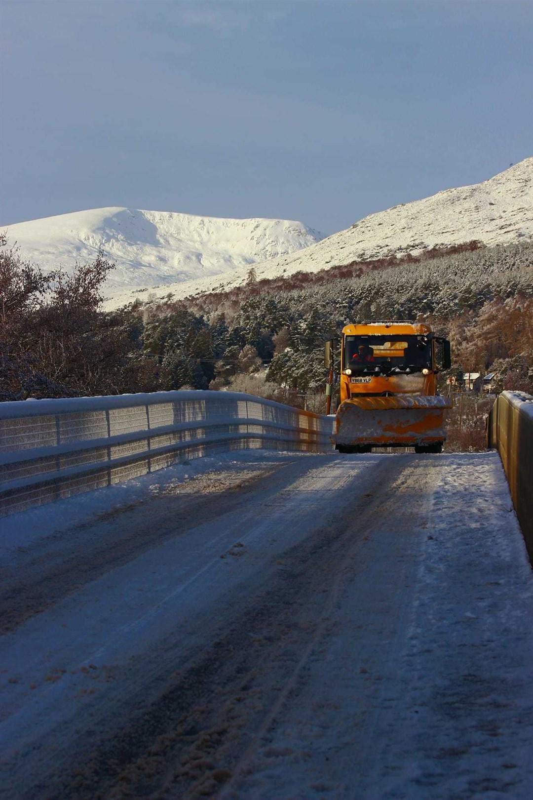 Highland Council roads teams are working to keep roads safe according to an agreed priority.