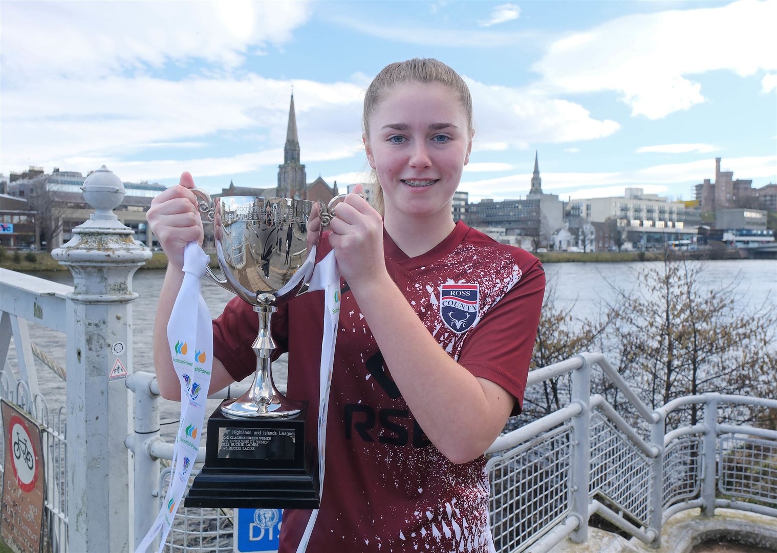 Emma Scobbie and Ross County will be hoping to claim the Highlands and Islands League trophy. Picture: Aimee Todd/Sportpix
