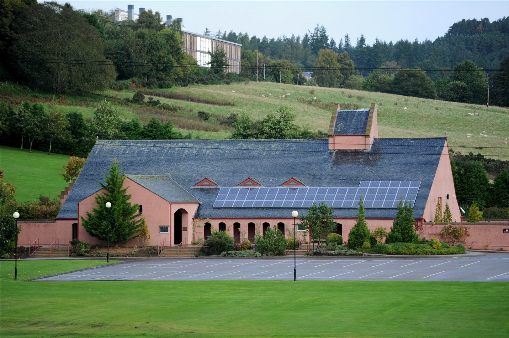 Inverness Crematorium at Kilvean.
