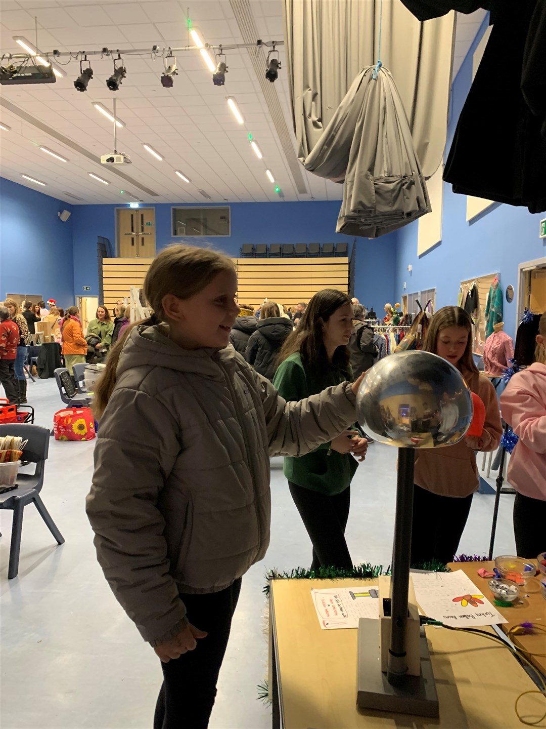 The Dingwall Academy Christmas fair was well attended and offered a showcase to scores of local groups.