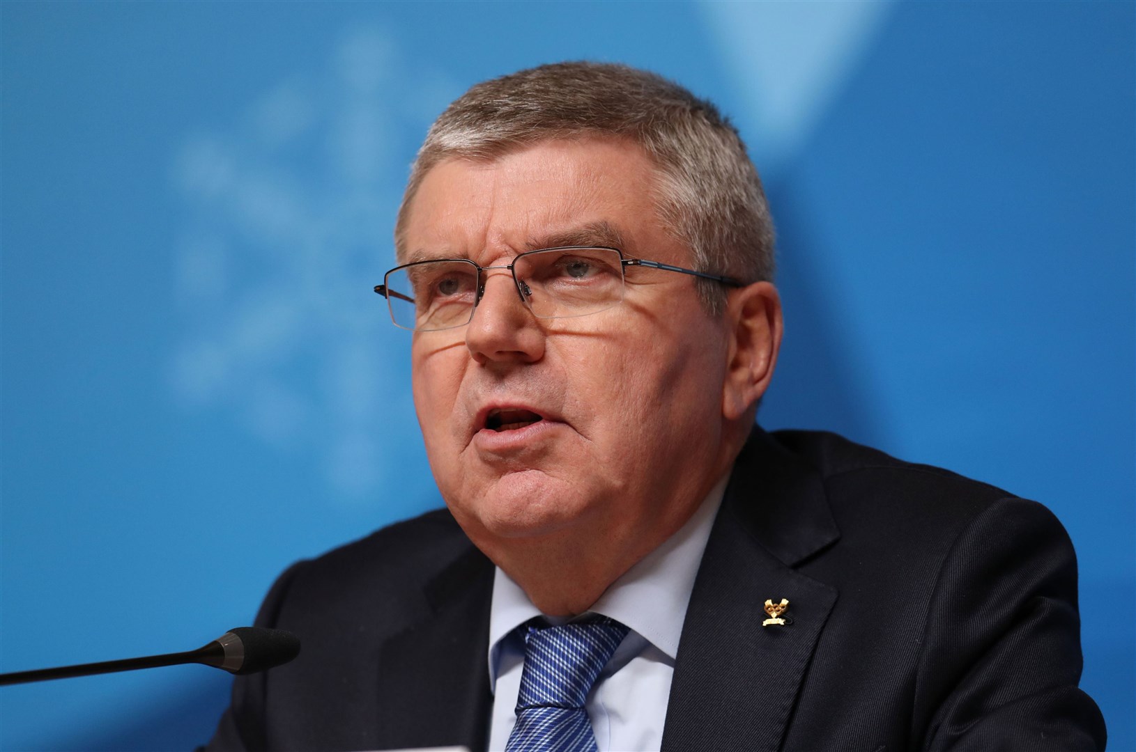  IOC president Thomas Bach (Mike Egerton/PA)