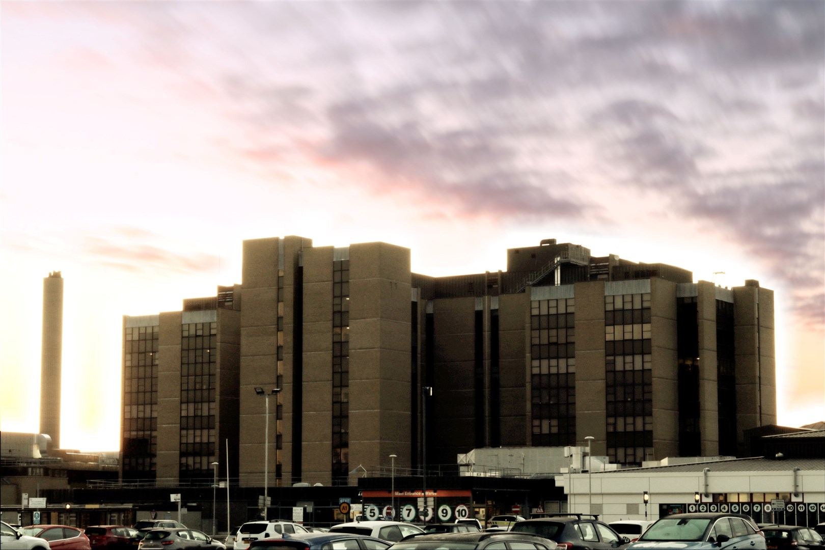 Raigmore Hospital, April 2023.