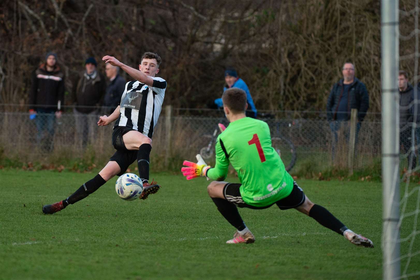 Alness United looked to be in pole position in Division Two. Picture: Callum Mackay.