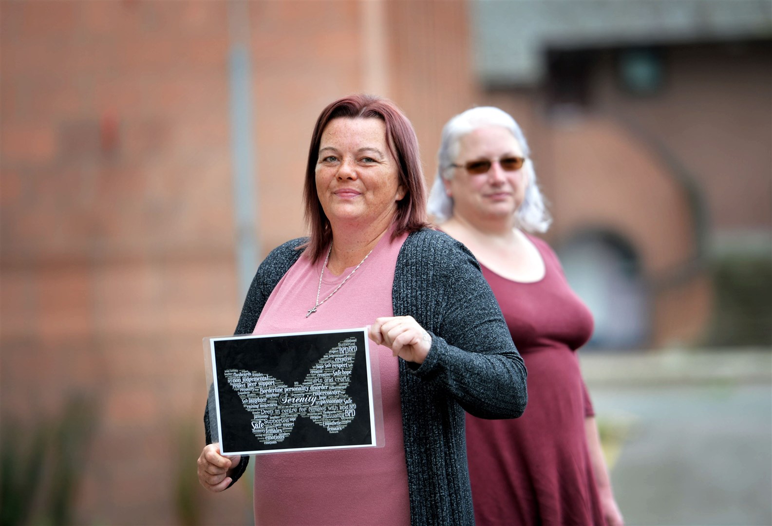 Serenity fear mental health impact of Covid-19 could be worse than currently expected. Viv Mackie and Margaret McLean believe a Dingwall branch of the group could help. Picture: Callum Mackay
