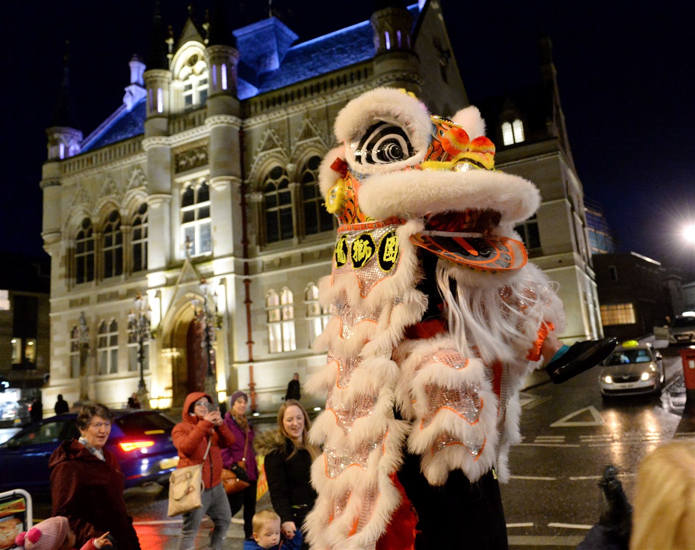The Chinese New Year Lion Dance on Inverness High Street will be staged again this year. Picture: Gary Anthony