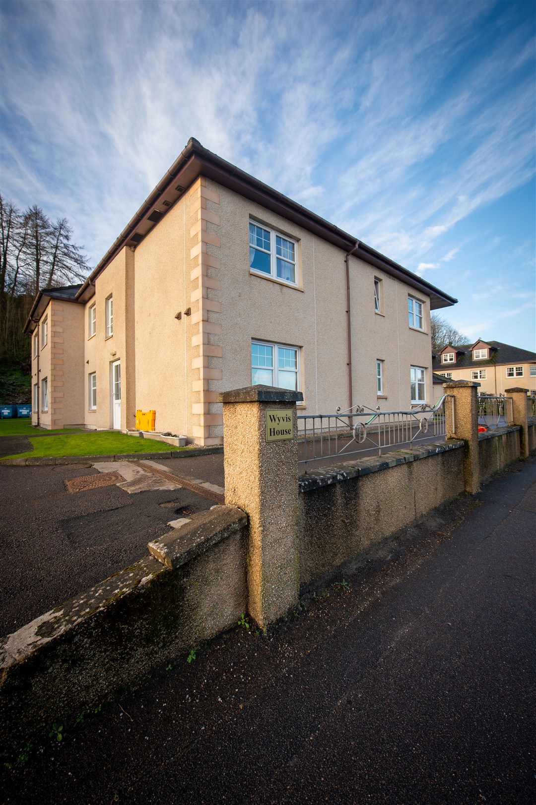 Locator - Wyvis House care home, Station Road, Dingwall.