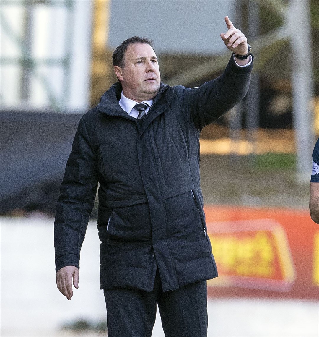 Malky Mackay believes Ross County did what needed to be done in the second half at Firhill to stay in the tie ahead of the second leg on Sunday. Picture: Ken Macpherson