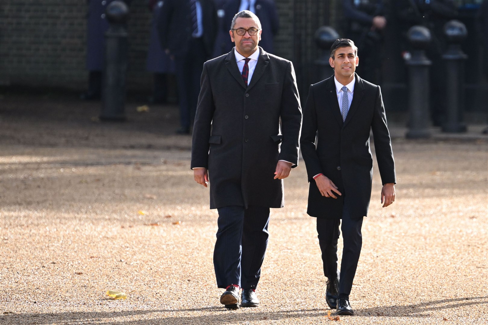 James Cleverly has been rewarded by Prime Minister Rishi Sunak after dealing with a host of international crises while in the Foreign Office (Leon Neal/PA)