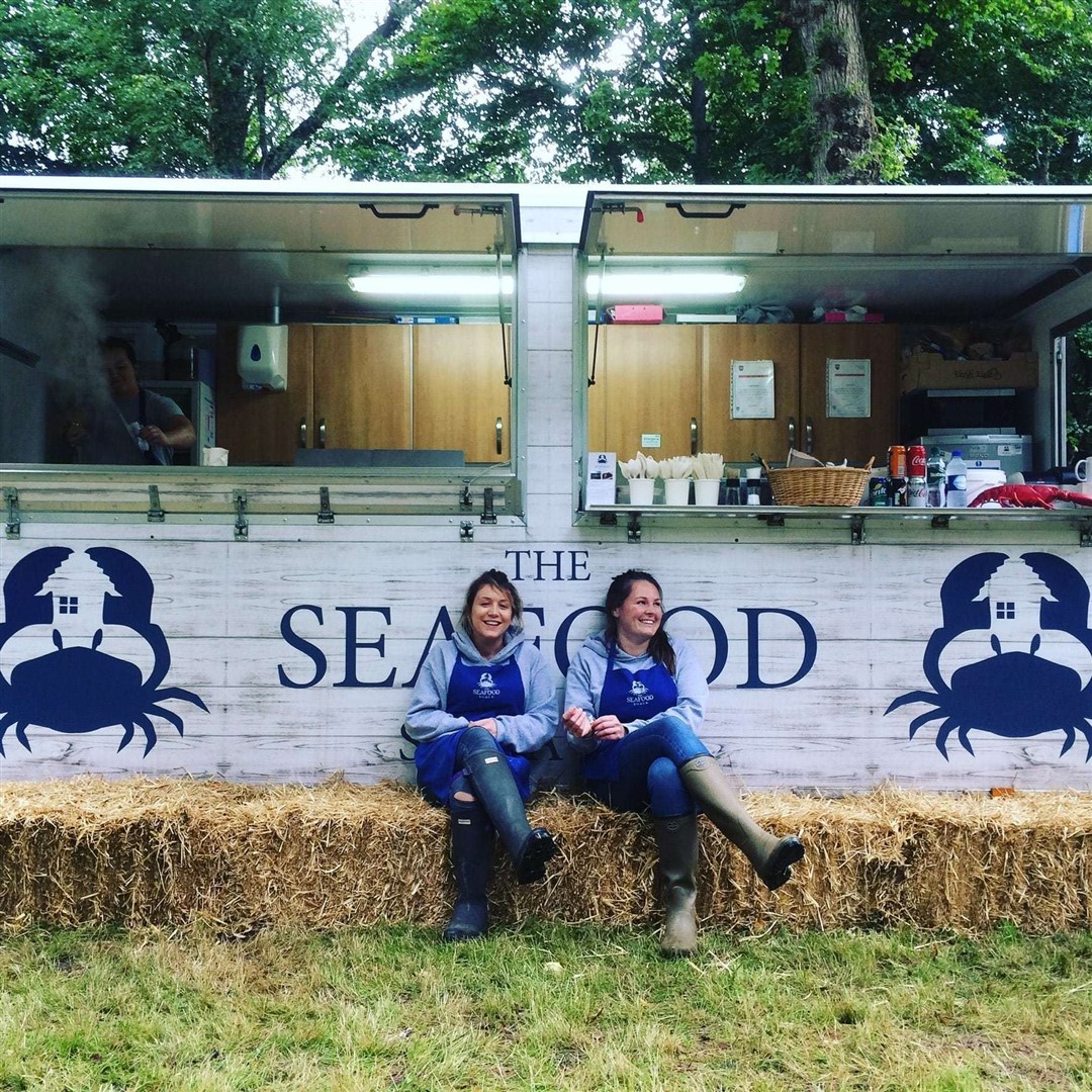 Kirsty and Fenella of The Seafood Shack