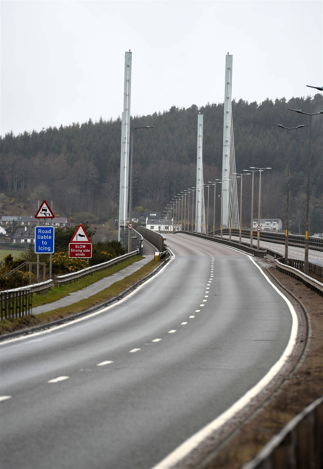 The Kessock Bridge is closed in both directions due to a police incident.