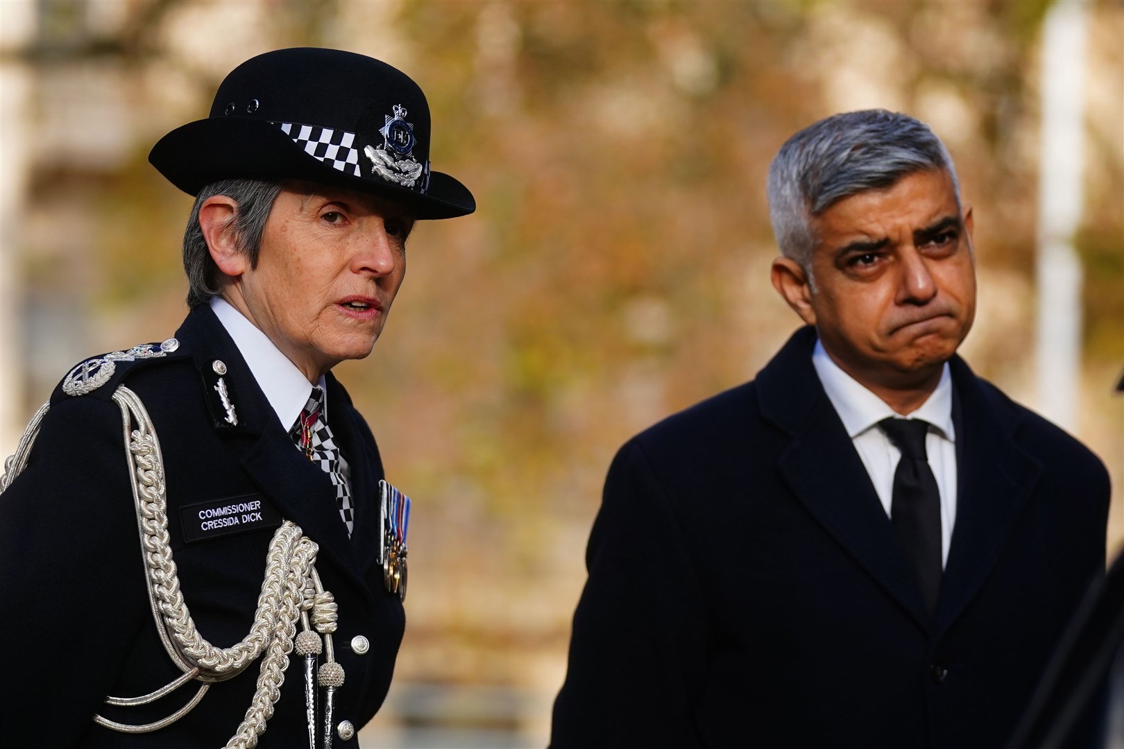 In March, Ms Patel confirmed the circumstances of Dame Cressida’s resignation were going to be reviewed by Sir Tom Winsor (Victoria Jones/PA)