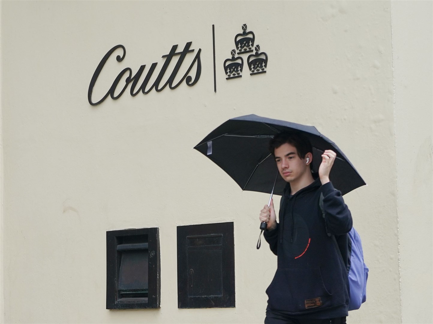 Coutts Bank decided to sever its ties with former Ukip leader Nigel Farage after his mortgage was paid off (Yui Mok/PA)