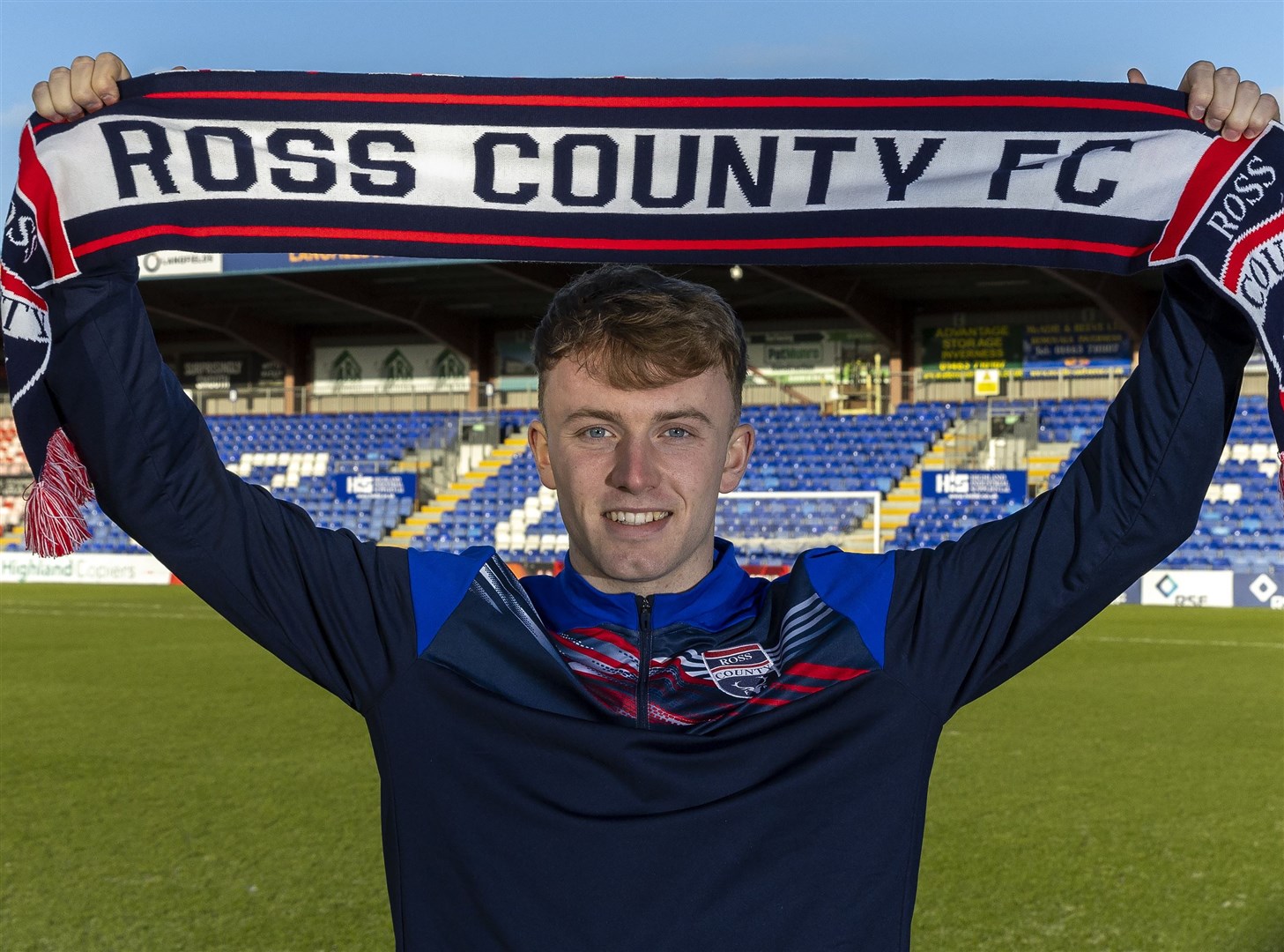 Eli King became the latest loan signing for Ross County this month. Picture: Ken Macpherson
