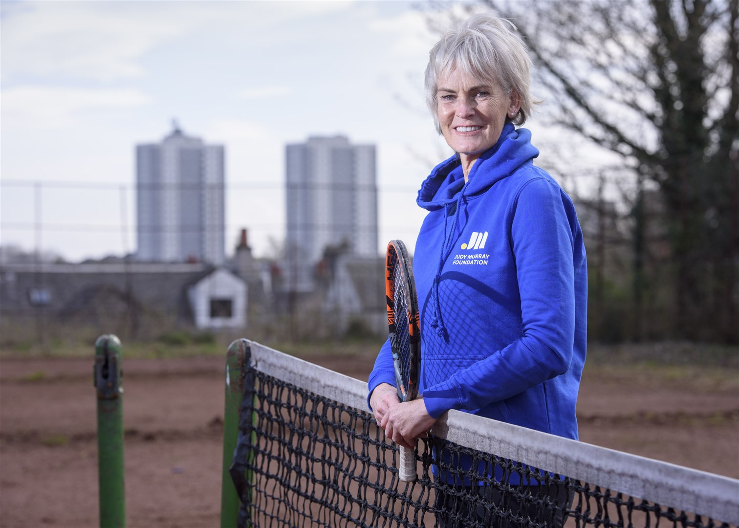 Judy Murray said she wanted to encourage people to gather friends and get moving together (John Linton/PA)