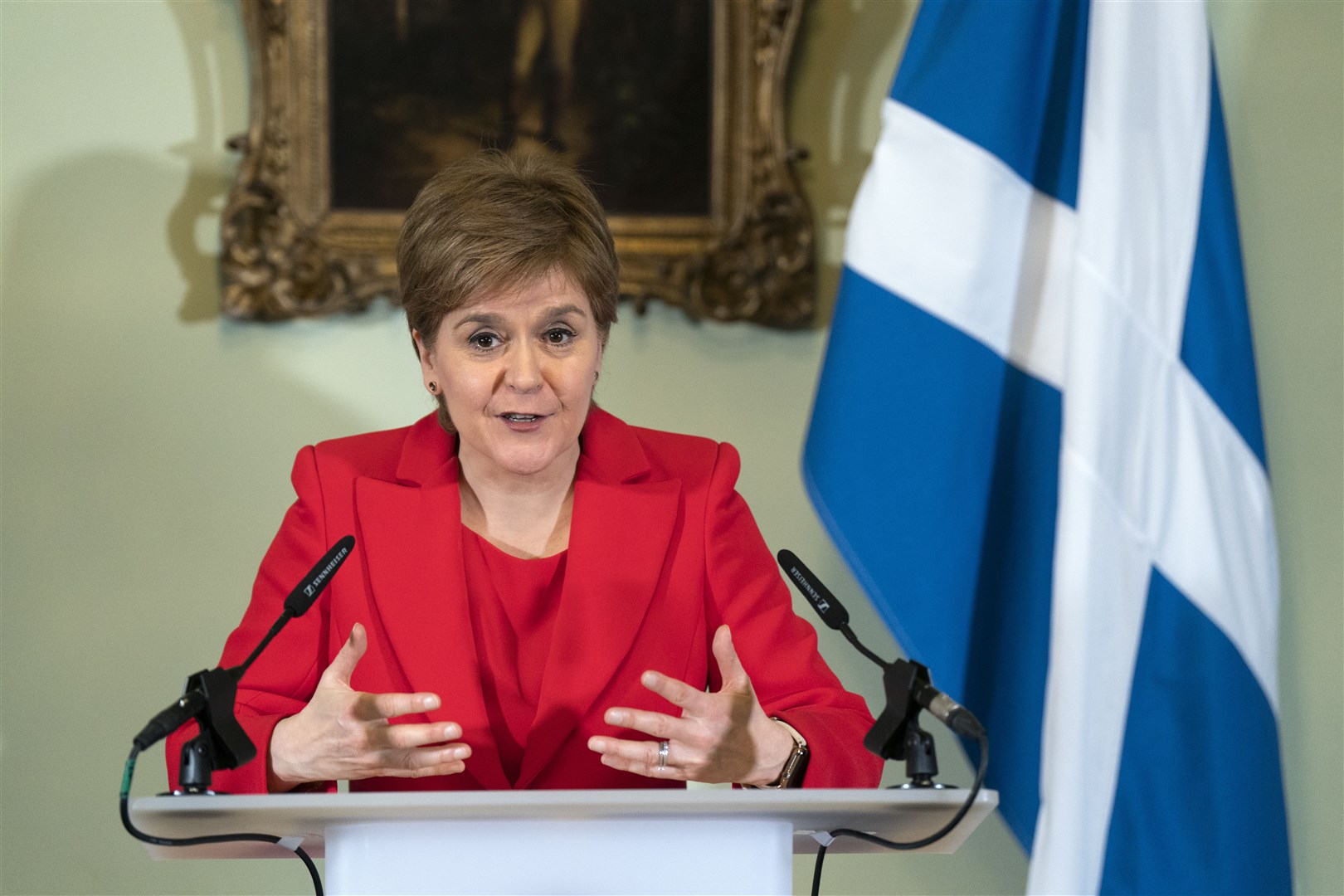 First Minister Nicola Sturgeon’s constituency is one of the areas targeted (Jane Barlow/PA)