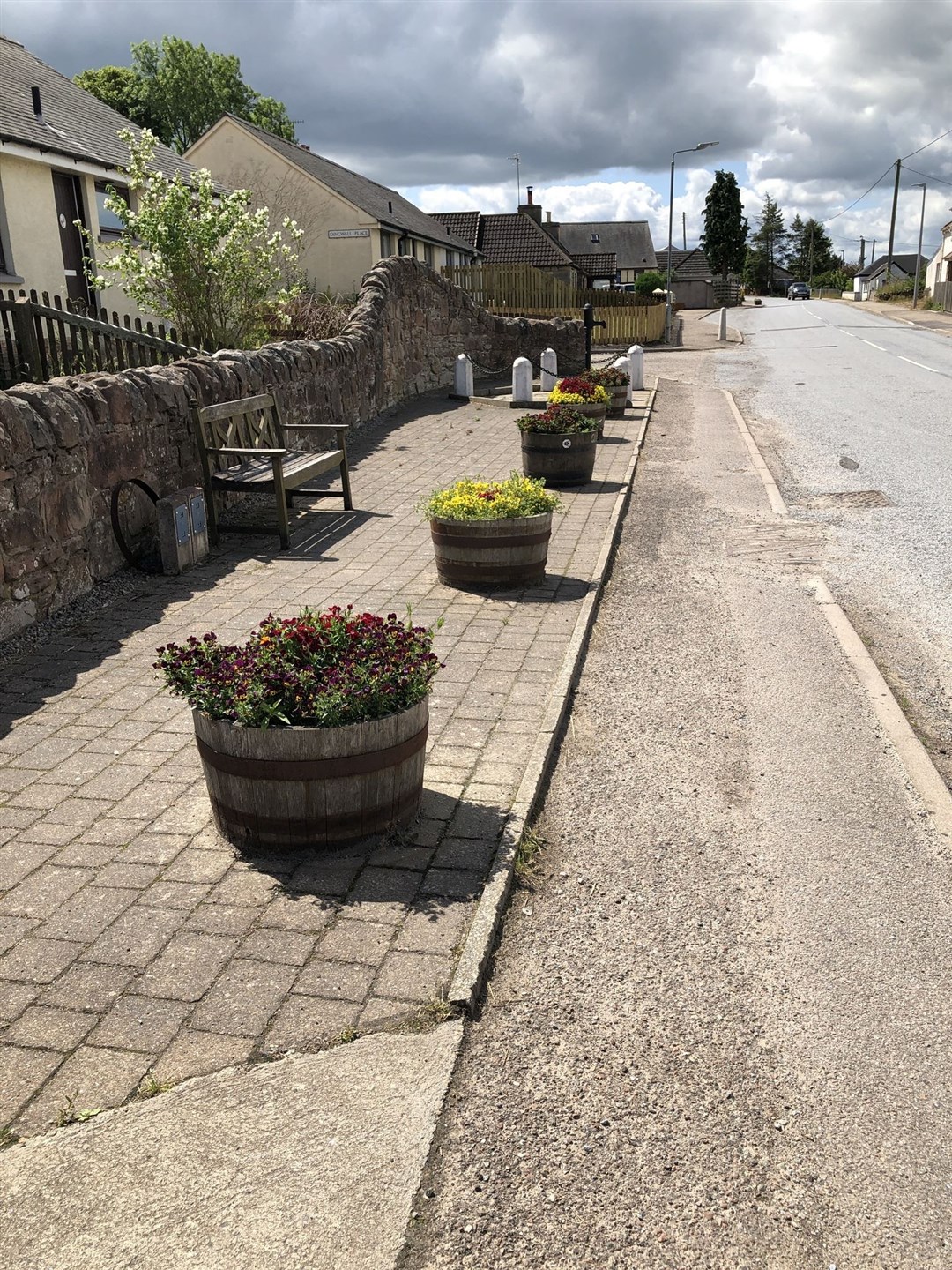 Culbokie Community Trust is on the hunt for someone to look after the planters. Picture: Culbokie Community Trust