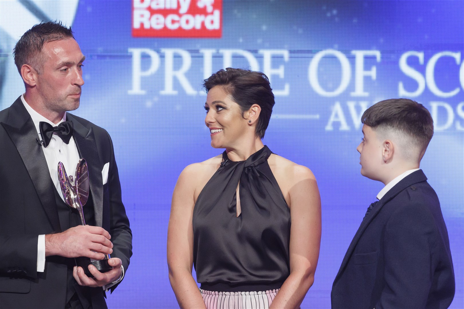 Keiran Reid (12), of Avoch, is honoured as a Child of Courage in the Pride of Scotland Awards.