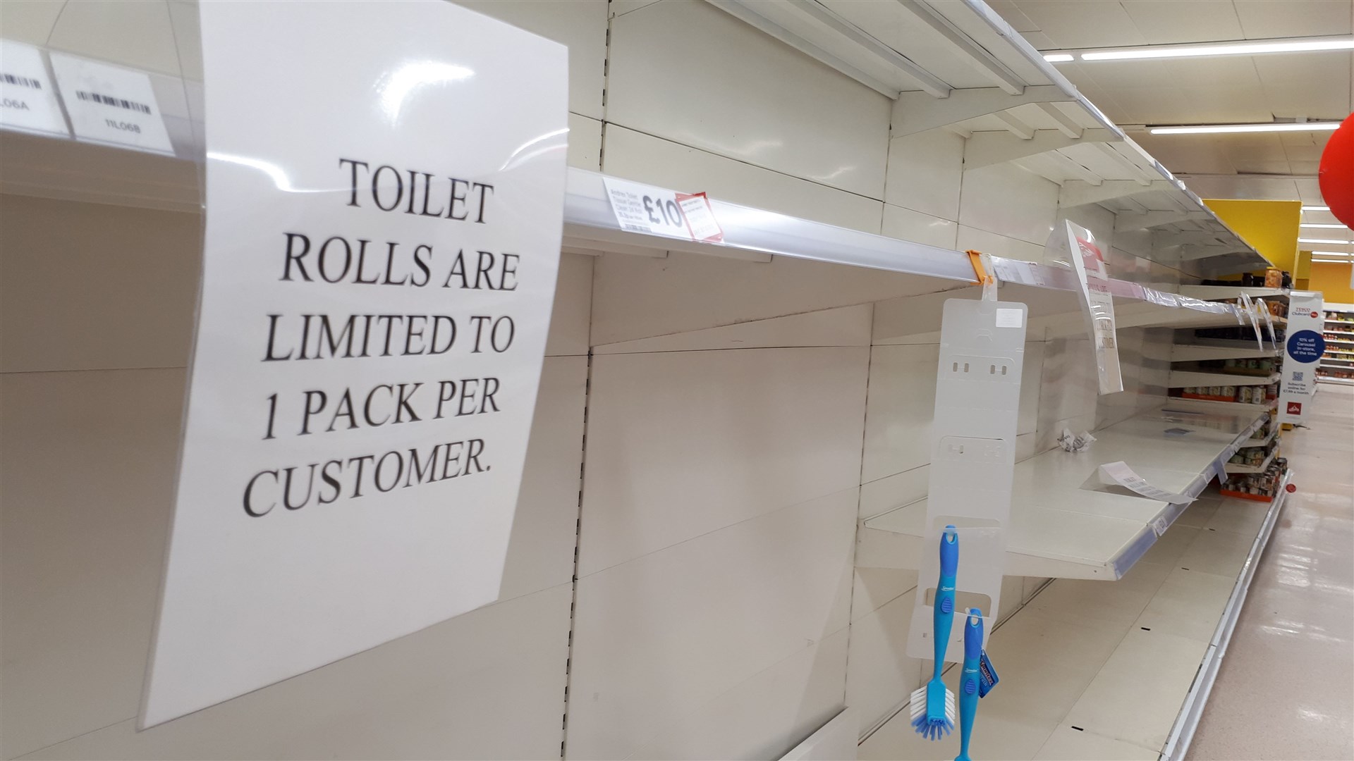 Toilet rolls assumed a new value for many.