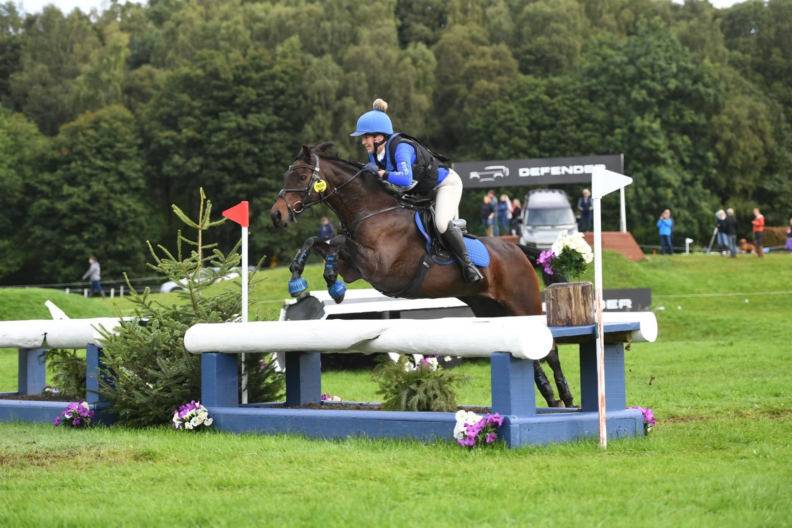 Kelly Skinner and Reagan's Pure Dynamite at the Scottish Grassroots Eventing Festival at Blair Castle. Photo: Kelly Skinner/Athalens Photography