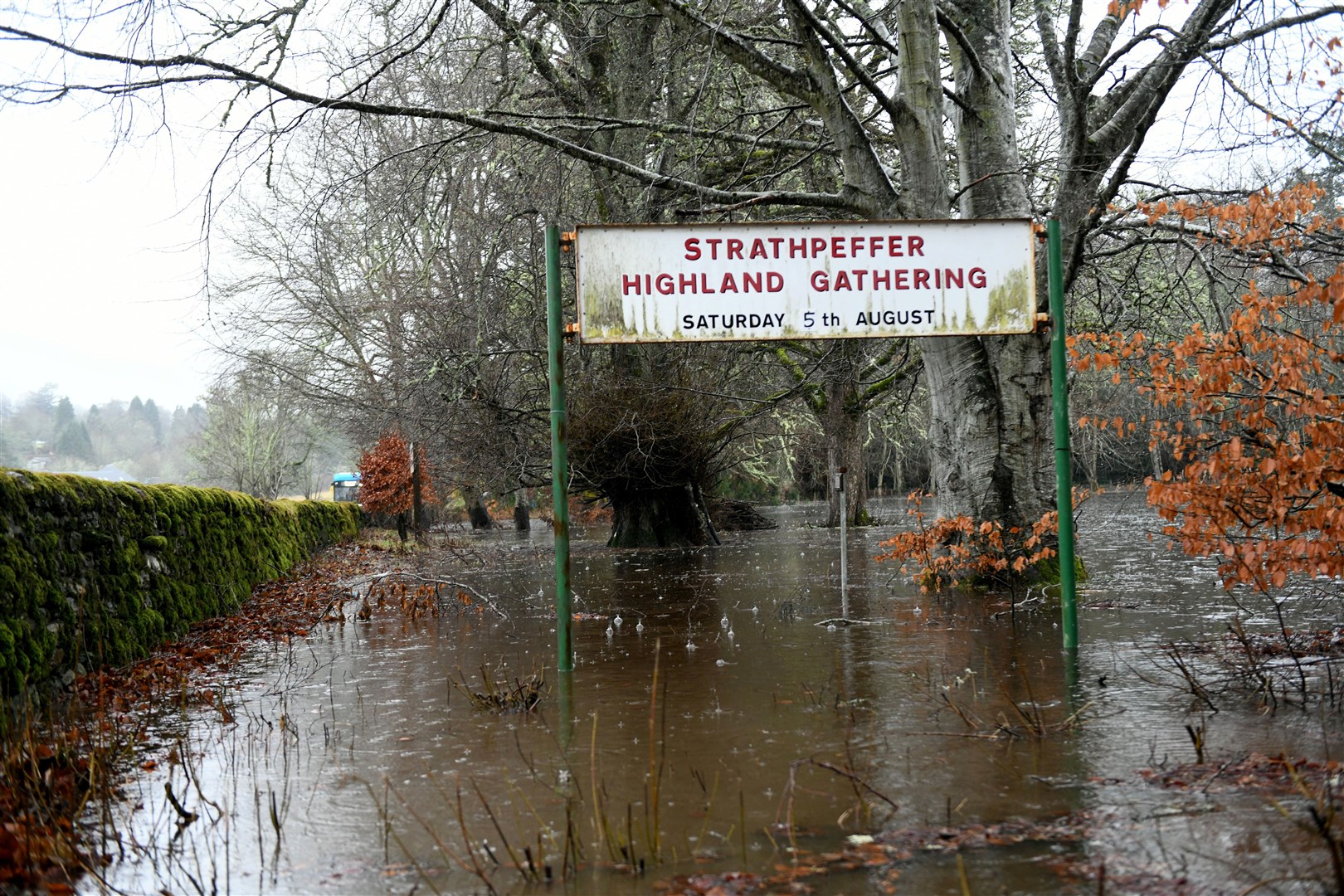 Strathpeffer flooding.