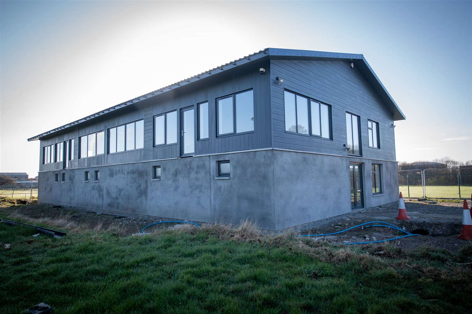 The new clubhouse at Ross Sutherland Rugby Club