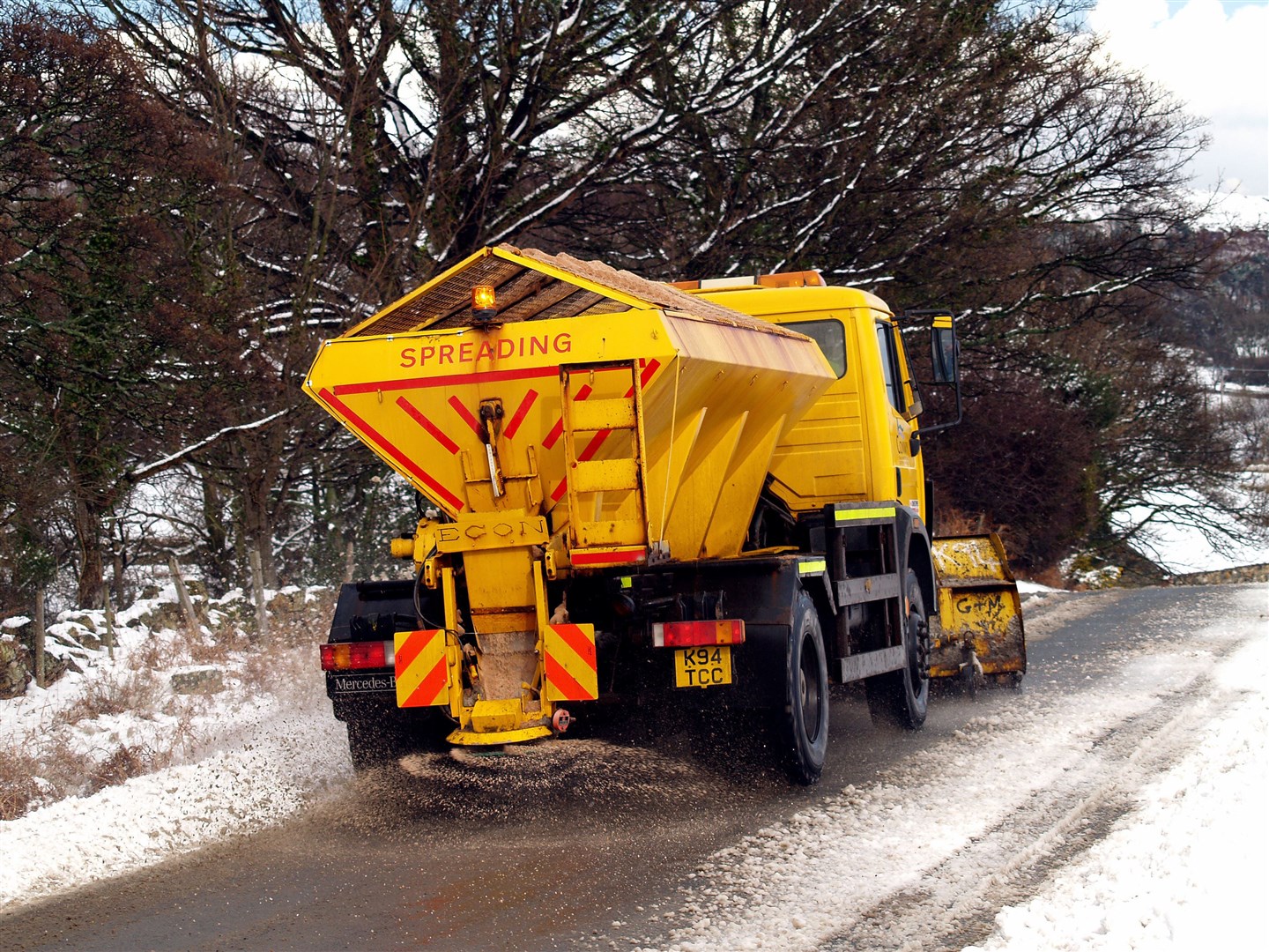 Roads have been gritted in some stretches of Ross-shire in response to the conditions.