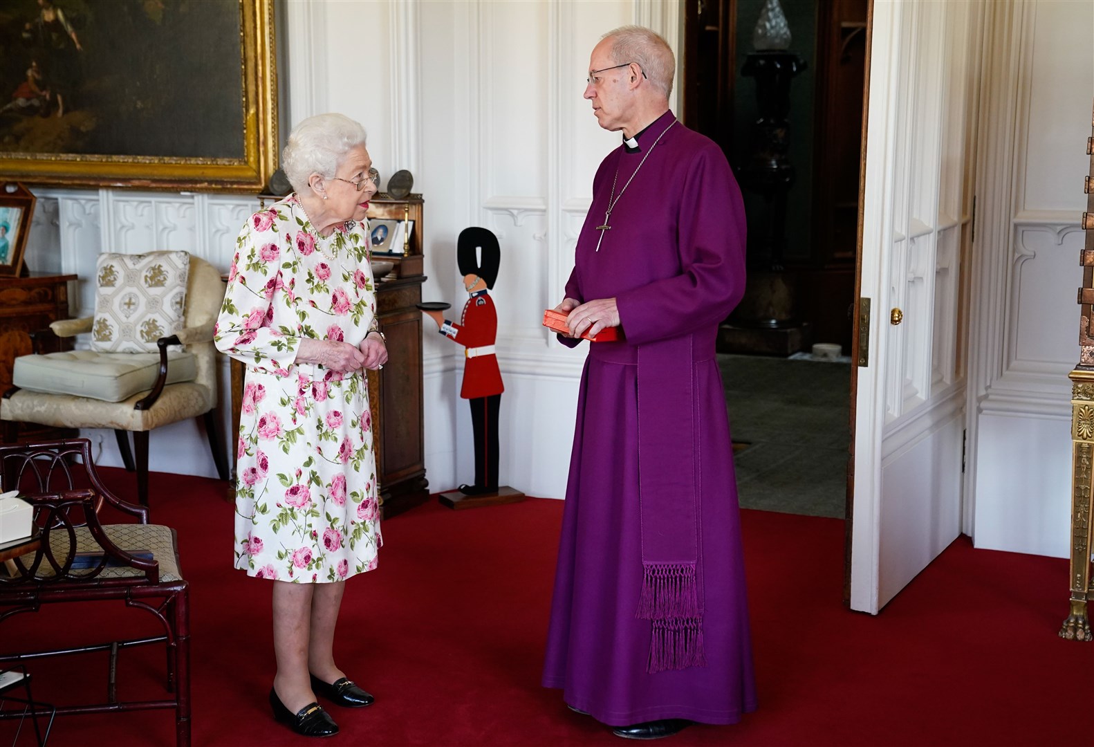 The Archbishop of Canterbury praised the Queen’s example after a life of service (Andrew Matthews/PA)