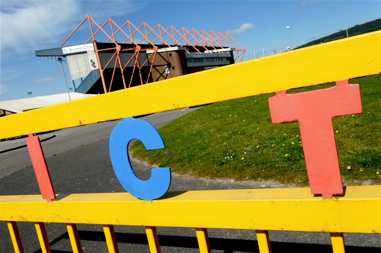 Tulloch Caledonian Stadium..Inverness Caledonian Thistle stadium locator.Picture: Gair Fraser. Image No. ..