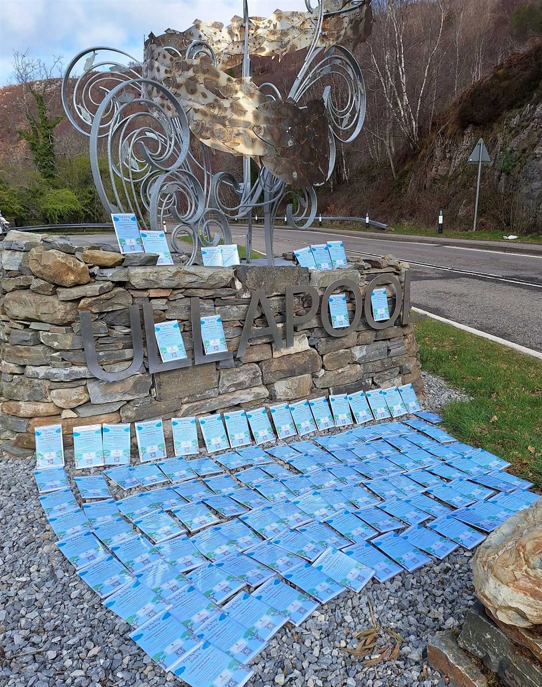All the Paige by Paige books wrapped and ready to be hidden in and around Ullapool throughout the Easter holidays for the children to find, enjoy and rehide or share. Picture: Paige by Paige Bookshop.