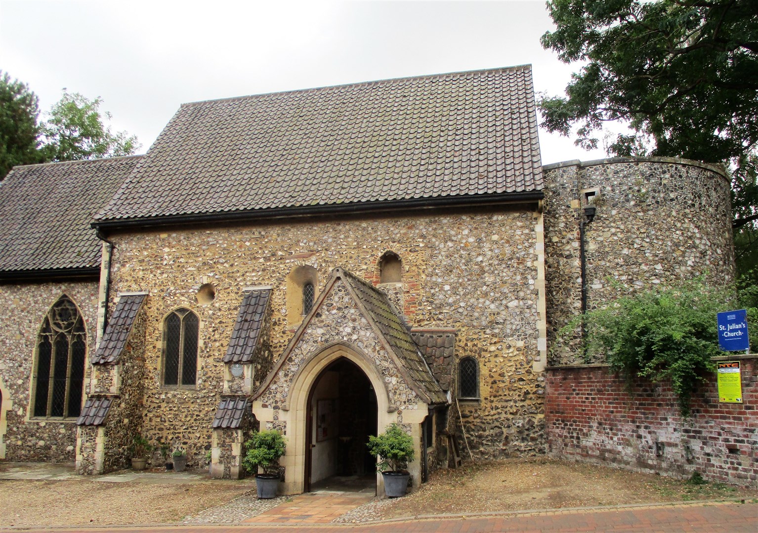 St Julian's Church Norwich to which Julian's cell was attached. Picture: Wikimedia Commons