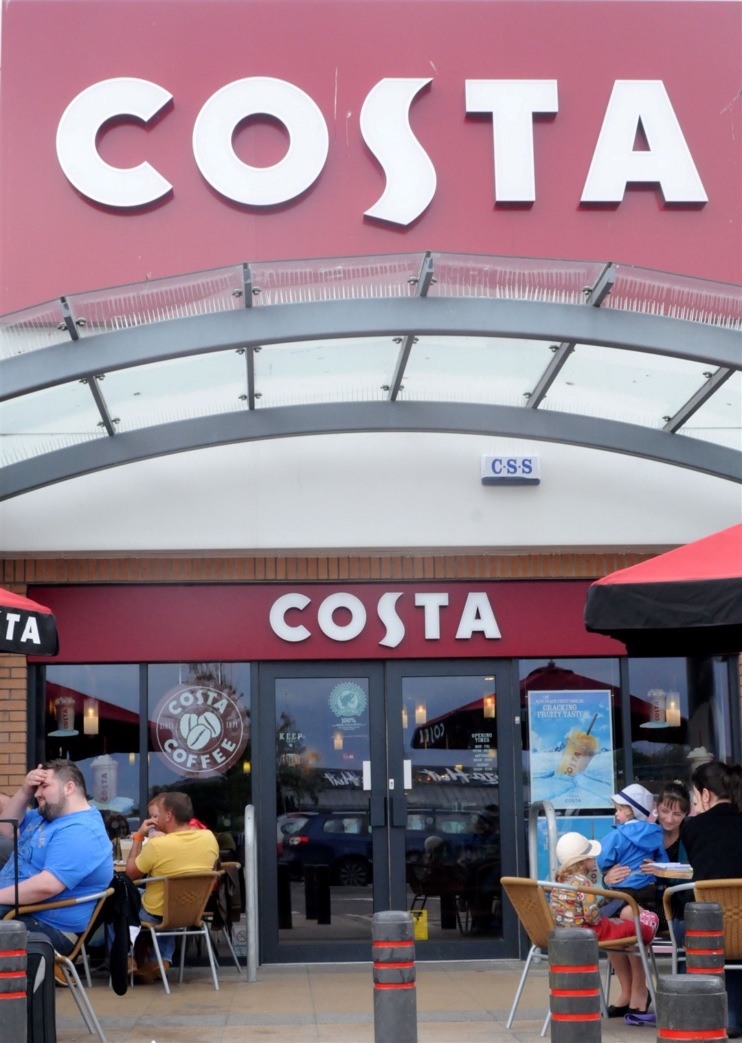 Costa Coffee at Inverness Retail Park..