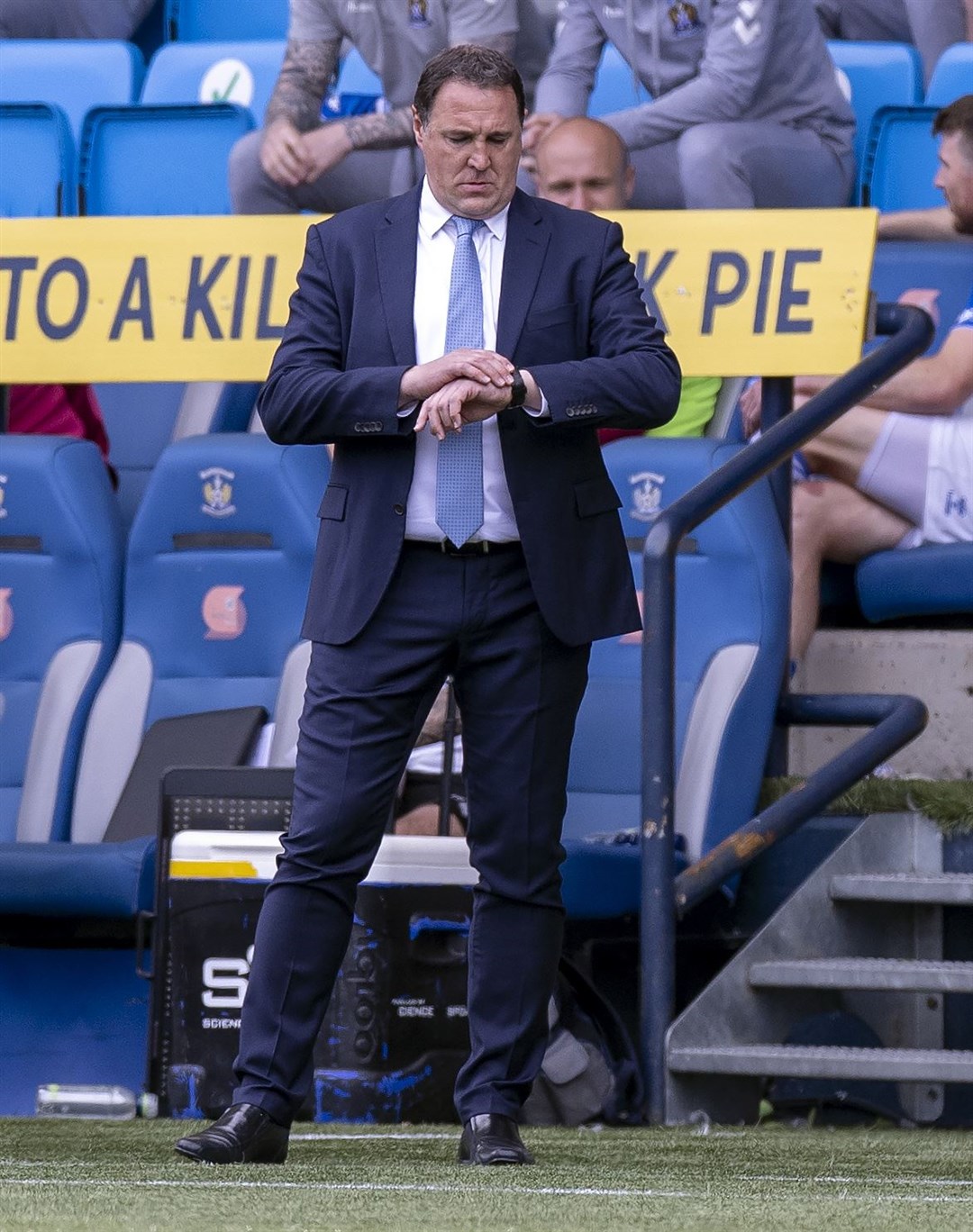 Ross County manager Malky Mackay sees time running out at Rugby Park.