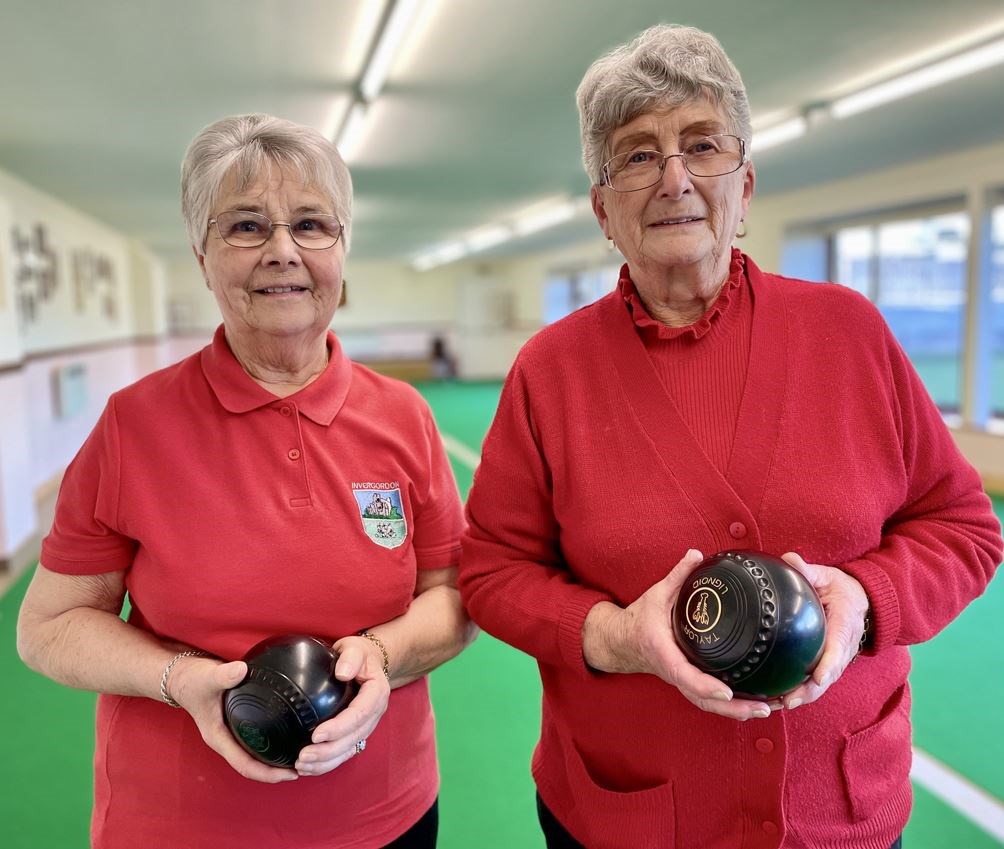 Moira MacLeod and Evelyn McDonald were crowned champions.