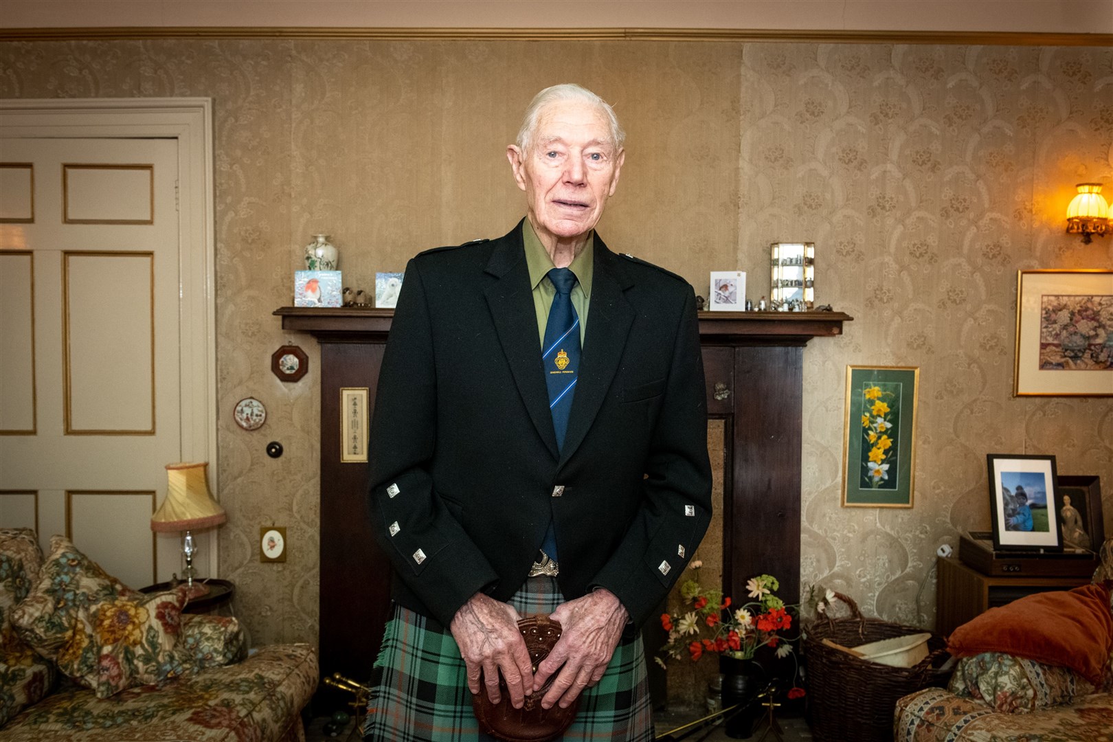 Donald Armstrong, of Dingwall, received a BEM for services to music and the community in New Year Honours List. Picture: Callum Mackay